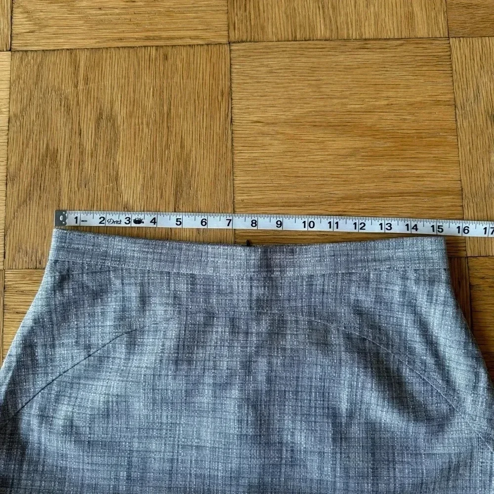 Reiss Size 8 Remi Gray Pencil Skirt Work Career Office Luxe Academia